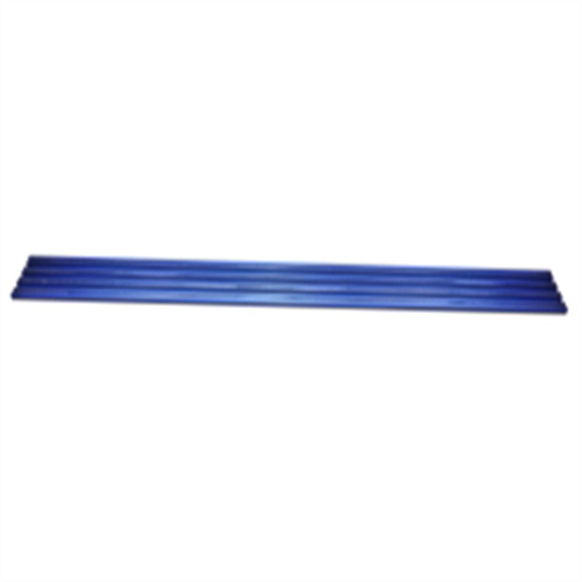 VIM Tools Double Wide Magrail — 20in., Blue, Anodized Aluminum, Strong Neodymium Magnets, Triple Slot, Model# VIMMRD20B